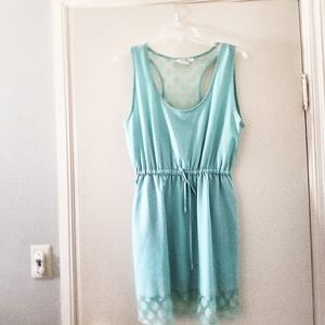 Boutique Dress with Polka Dot Detail